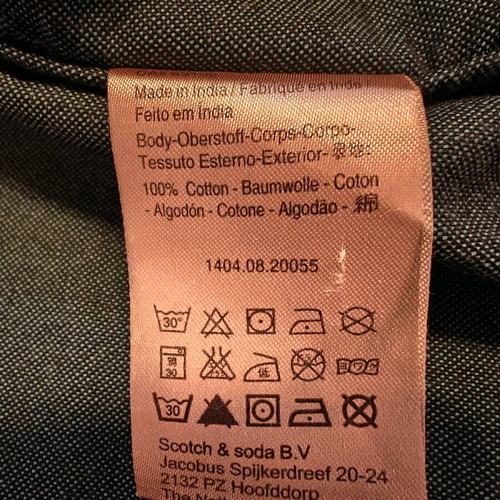Scotch and Soda long-sleeve shirt like new, cypress color