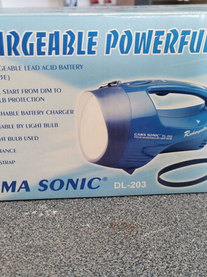 Gama Sonic rechargeable torch new