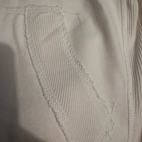 New Look cardigan with hood, like new, size M, white cotton