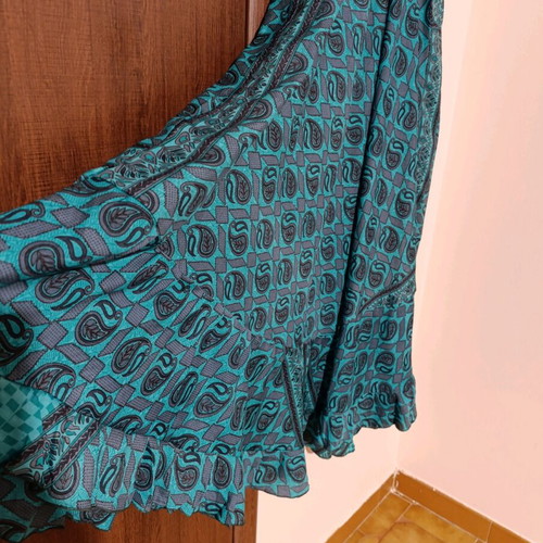 Floral dress like new, green, one size