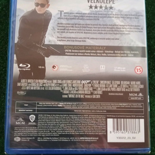 Spectre Blu-ray new with Greek subtitles