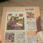 Colorbook used, 8 of 40 pages colored