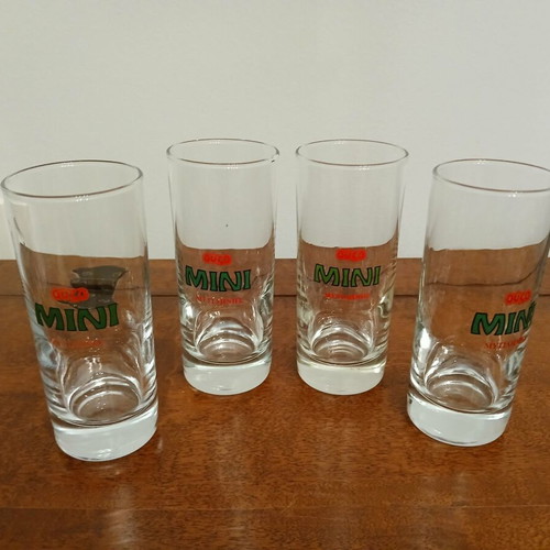 Ouzo Mini Mytilinis ouzo glasses like new, set of 4