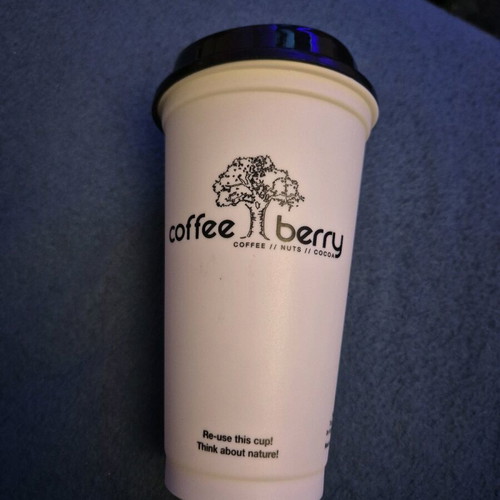 Plastic coffee cup new