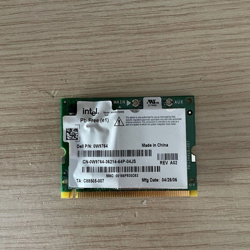 Dell card used