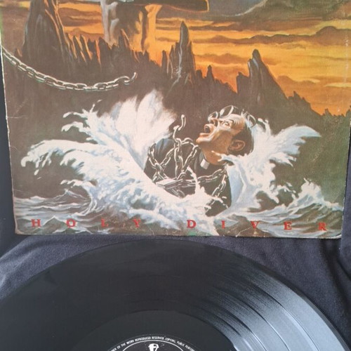 Dio Holy Diver vinyl record used in good condition