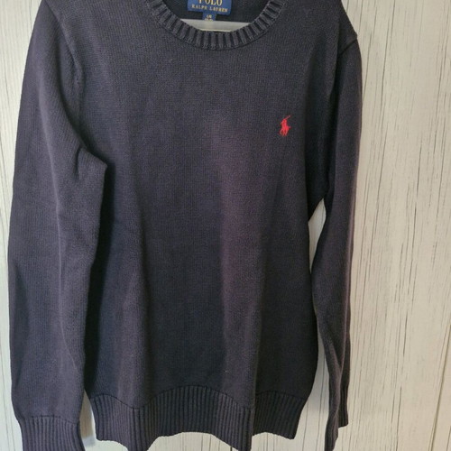 Ralph Lauren knitted sweater for boys, like new, dark blue