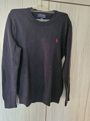 Ralph Lauren knitted sweater for boys, like new, dark blue