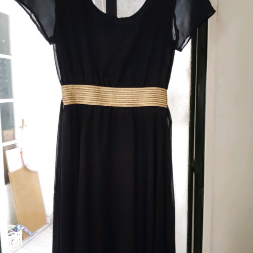 Fantasy asymmetrical black dress like new