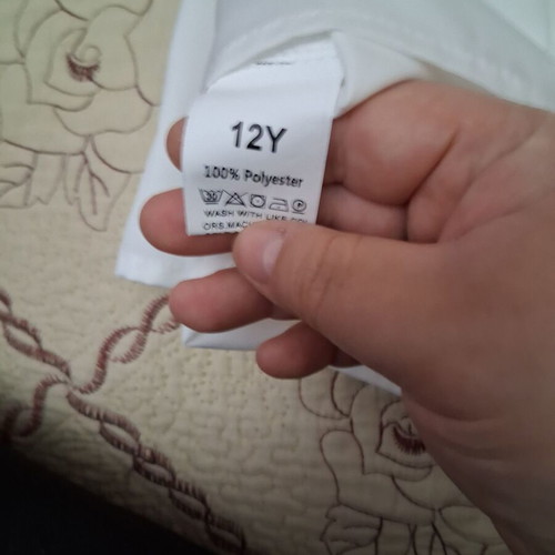Sleeveless blouse new, white, for girls 11-12 years old