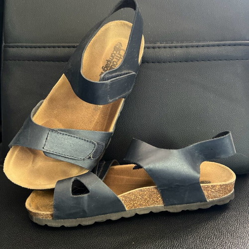 Citrouille et Compagnie sandals for boys size 33 like new, blue