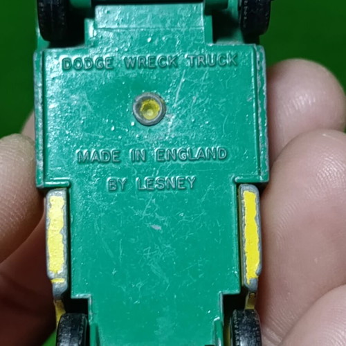 Vintage Lesney Matchbox 1965 No 13 Dodge Wreck Truck BP used