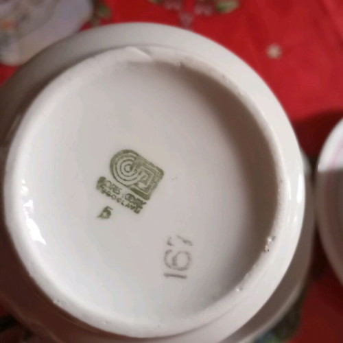 Tea cups new, set of 4 pieces