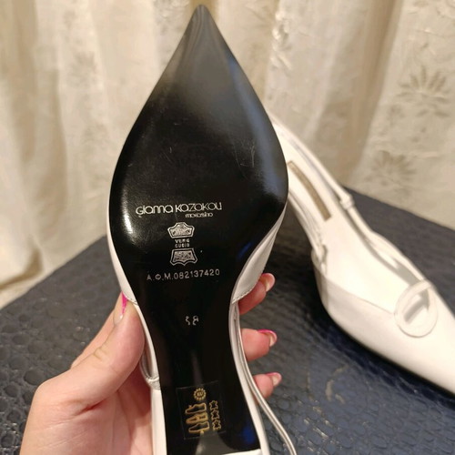 Gianna Kazakou bridal shoes new, size 38, white