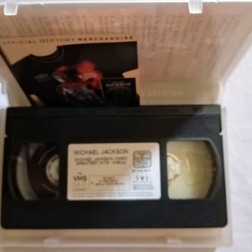 Michael Jackson History VHS like new, pop