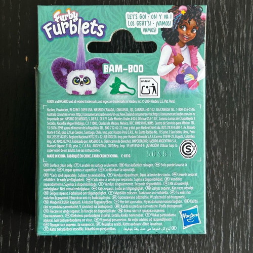 Furby Furblets Bam-Boo plush new Hasbro