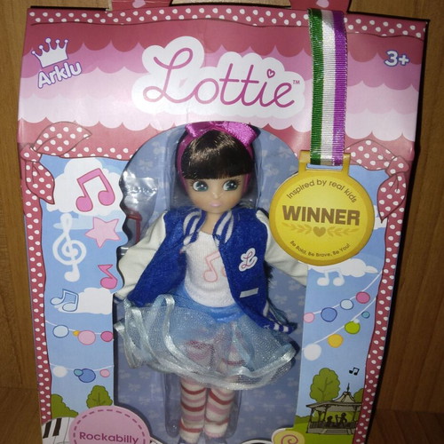 Arklu 2019 Lottie Rockabilly doll new