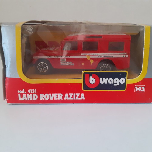 Land Rover Aziza Burago 1:43 scale new