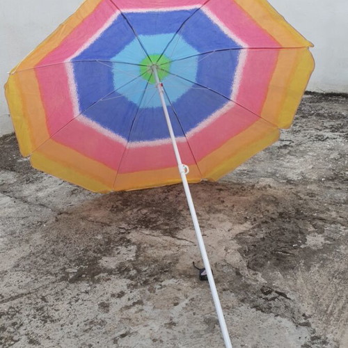 Beach umbrella new, diameter 1.35m