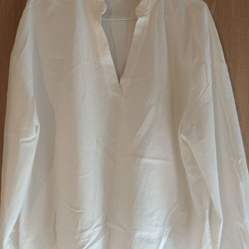 Shein white women's tunic like new, size M