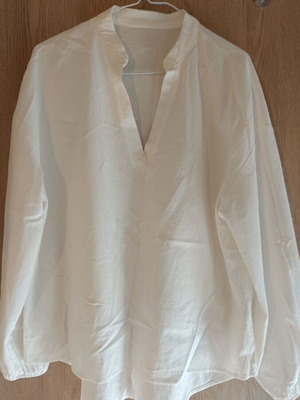 Shein white women's tunic like new, size M