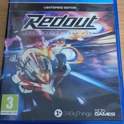 Redout Lightspeed Edition PS4 game, European version