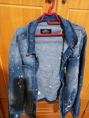 Denim jacket used blue, size XL