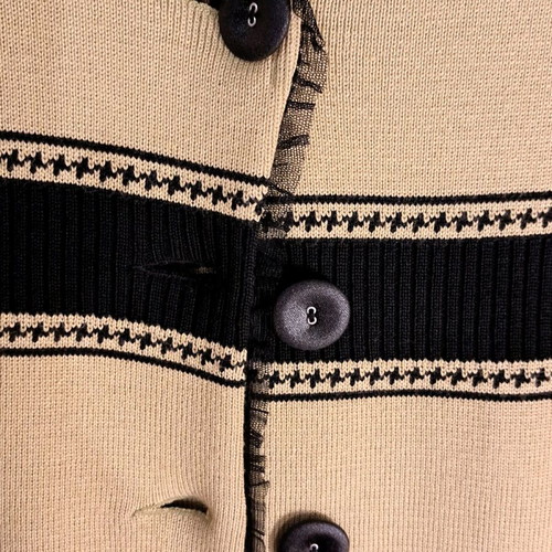 Pianura Studio knitted coat like new, light green-lime color