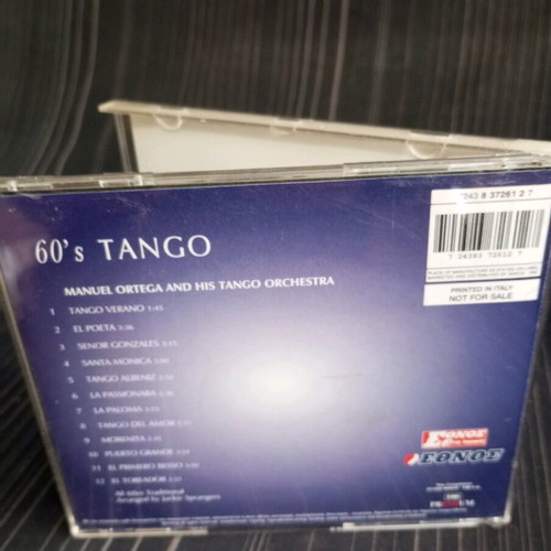 60's Tango CD like new, Latin