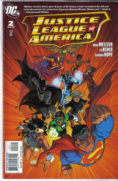  DC COMICS xenoglossa JUSTICE LEAGUE OF AMERICA (2006)