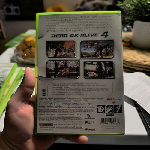 Dead or Alive 4 Xbox 360 used fighting game