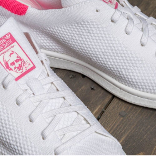 Adidas Stan Smith Primeknit sneakers new, white and pink