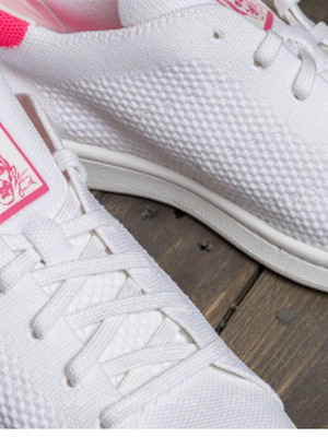 Adidas Stan Smith Primeknit sneakers καινούργια, άσπρα και ροζ