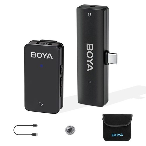 Boya WMic5 Ultracompact 2.4GHz Dual-Channel Wireless Microphone System new