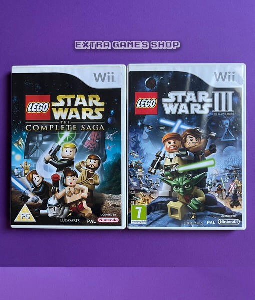 LEGO Star Wars: Η Πλήρης Σαγκά – Οι Κλώνοι Πολέμου – Nintendo Wii (PAL) – Πακέτο
