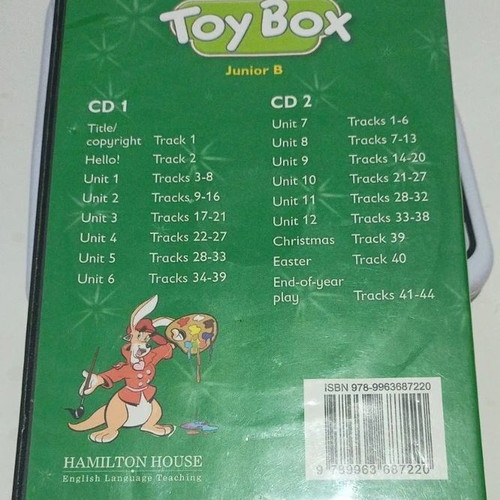 Toy Box Junior B Teacher's Book and Class Audio CDs like new