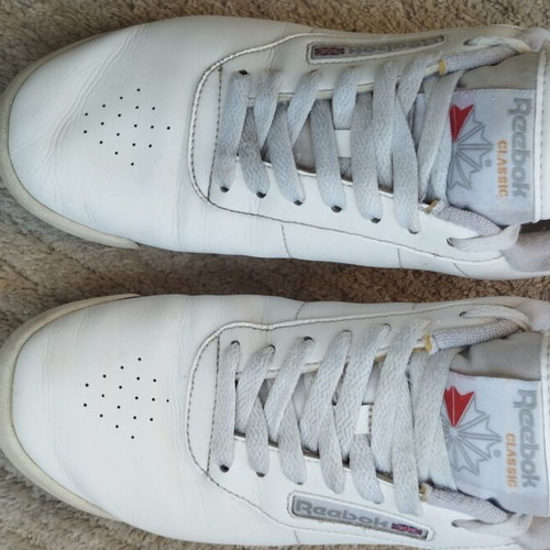 Reebok Classic Princess women's white sneakers, size 40
