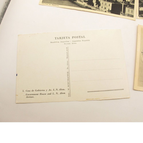 Vintage postcards from Argentina set of 4 like new, 1960s