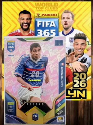 Κάρτα Trezeguet Pink Fans Favourite No94 FIFA 365 2026 Adrenalyn XL καινούργια