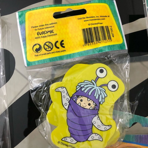 Monsters Inc Disney Huge school set new with pencils, erasers, sharpeners, rulers, notebooks