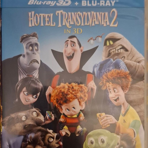Hotel Transylvania 2 Blu-Ray like new, Greek audio and subtitles