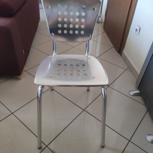 Aluminum chairs like new, set of 8 or single