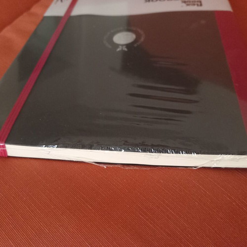 Flexbook Notebook like new with black cover and red detail