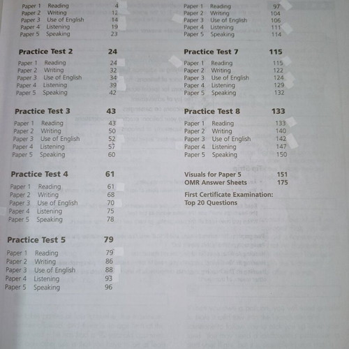 First Certificate Practice Test Plus Student's Book used