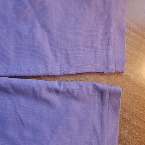 Lilac pants S/M like new with lace design