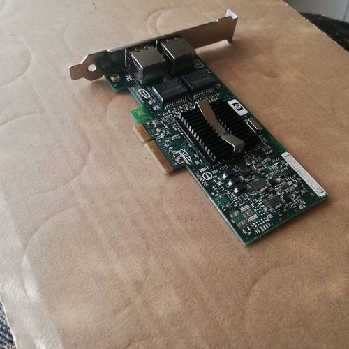 HP NC360T PCI Express Dual Port Gigabit Server Adapter used
