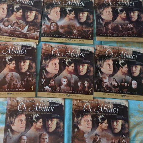 Les Misérables 8 DVD like new