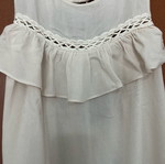 See u soon women's blouse new, beige, 100% viscose with back opening