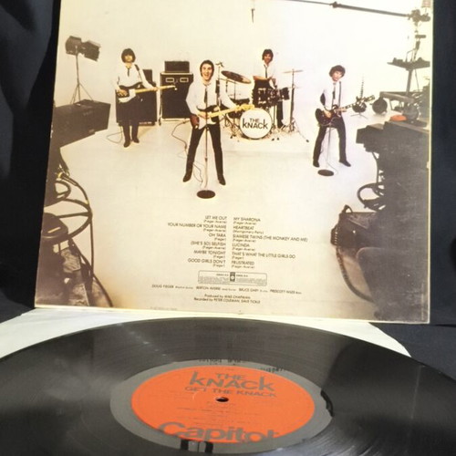 Get the Knack vinyl record used, good condition