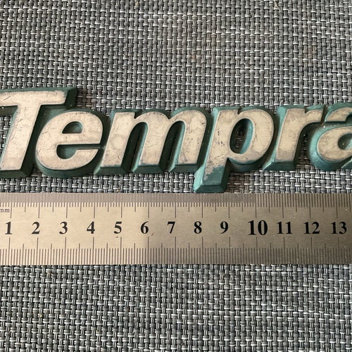 Tempra emblem used